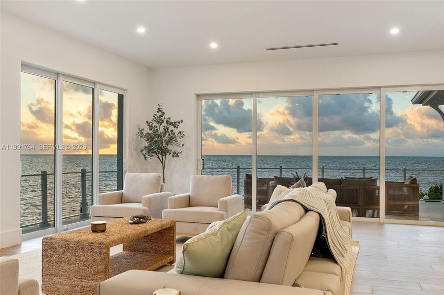 Furnished interior view inside a new home in , Key Largo (Image 7).