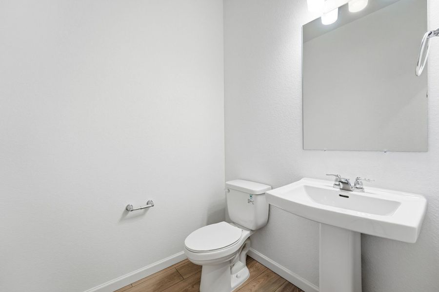 Furnished interior view inside a new home in Trailstone, Arvada (Image 6).
