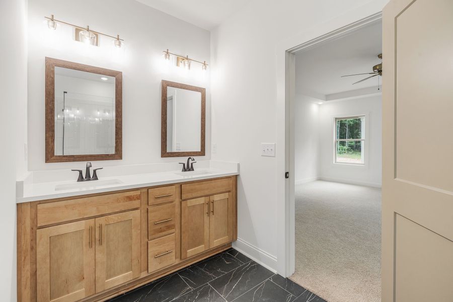 Furnished interior view inside a new home in Flint Farms, Concord (Image 31).