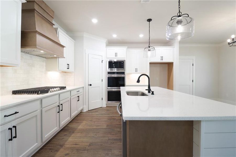 Furnished interior view inside a new home in Weslyn Park, Social Circle (Image 4).