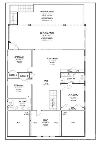 2D floor plan layout of this home in , Charlotte, NC (Image 3). 2D floor plan layout of this home in , Charlotte, NC (Image 3).