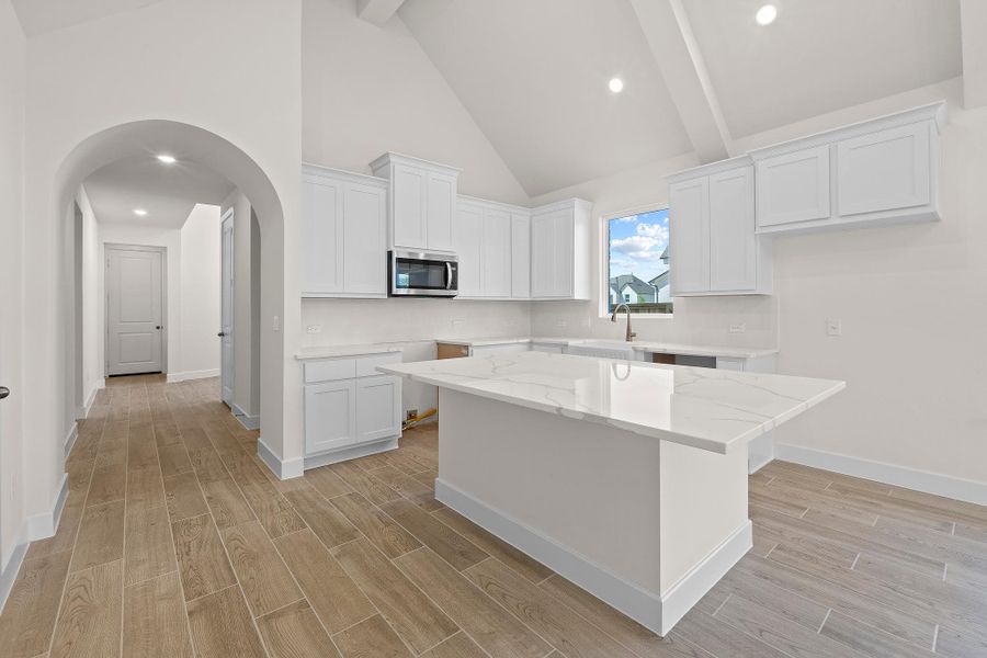 Furnished interior view inside a new home in Parmer Ranch, Georgetown (Image 8).