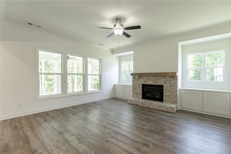 Spacious, unfurnished interior of a new home in , Winder (Image 49).