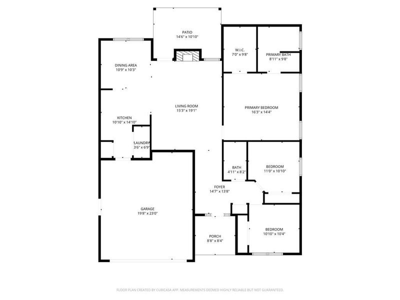 2D floor plan layout of this home in , Rockmart, GA (Image 3). 2D floor plan layout of this home in , Rockmart, GA (Image 3).