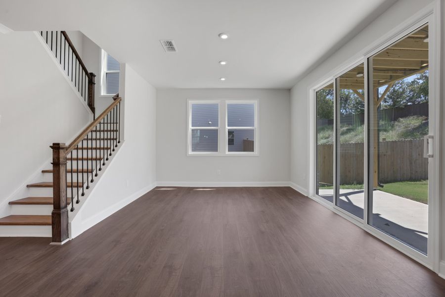 Spacious, unfurnished interior of a new home in The Paddocks at Doc Hughes, Buford (Image 21). Spacious, unfurnished interior of a new home in The Paddocks at Doc Hughes, Buford (Image 21).