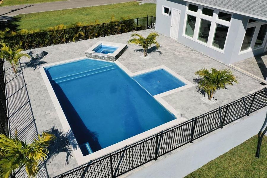 Exterior details and patio area of a home in , Palm Coast (Image 43). Exterior details and patio area of a home in , Palm Coast (Image 43).