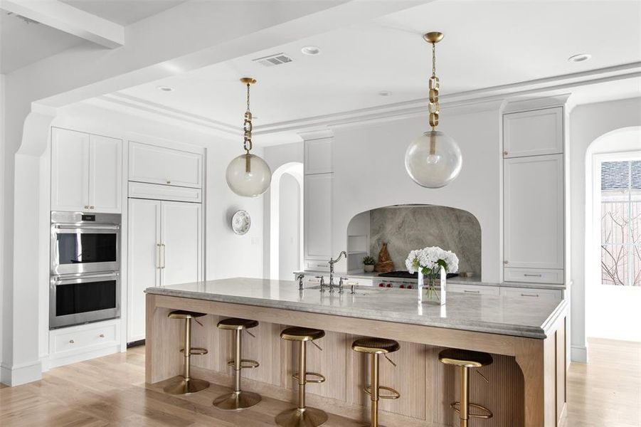 Furnished interior view inside a new home in , Dallas (Image 18).