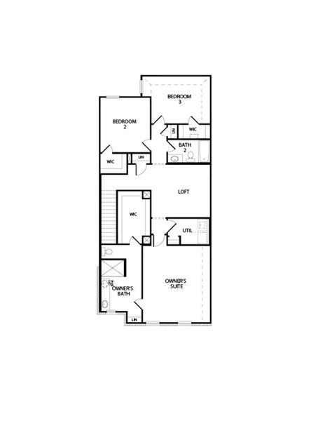 2D floor plan layout for the Lavon by Impression Homes in Creekshaw, Royse City, TX (Image 4). 2D floor plan layout for the Lavon by Impression Homes in Creekshaw, Royse City, TX (Image 4).