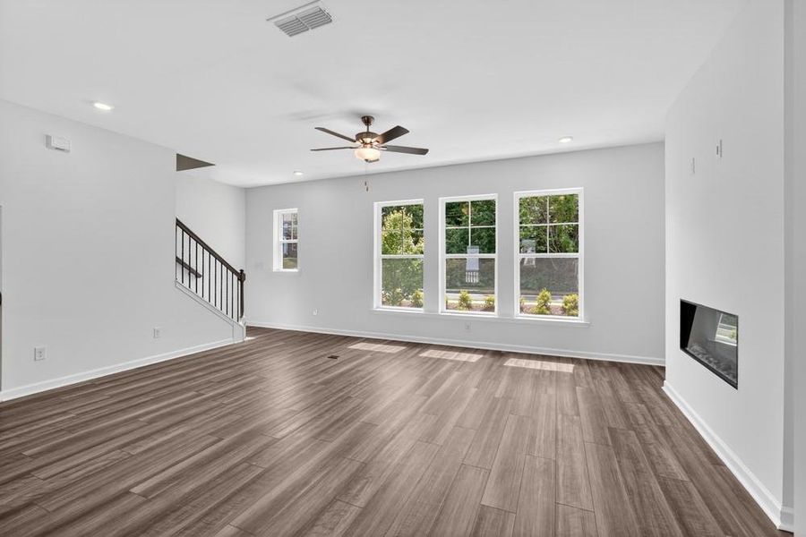 Spacious, unfurnished interior of a new home in Chandler Run, Tucker (Image 38). Spacious, unfurnished interior of a new home in Chandler Run, Tucker (Image 38).