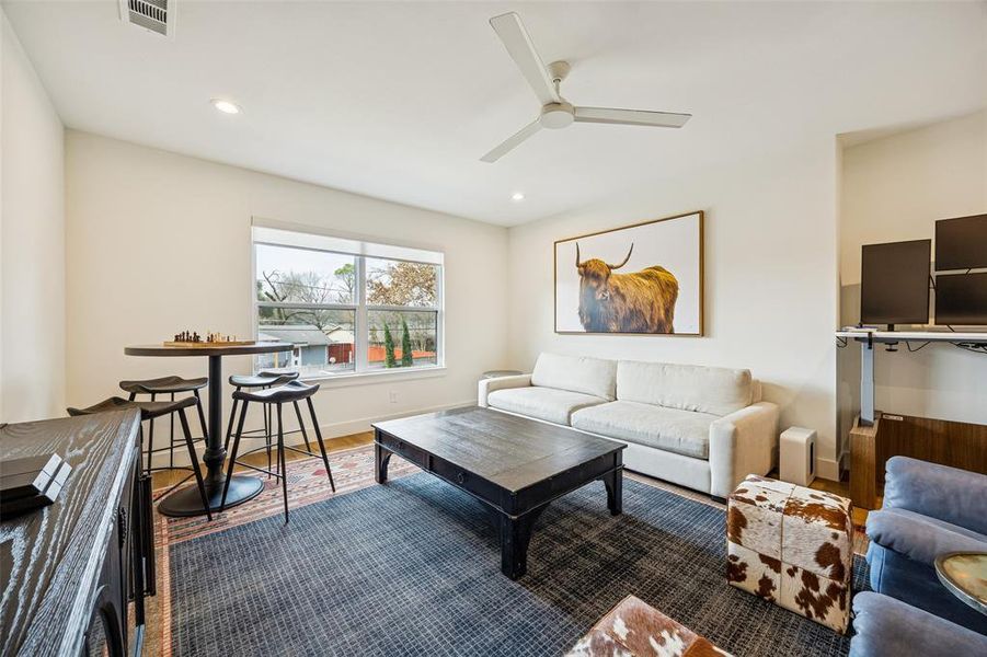 Furnished interior view inside a new home in , Dallas (Image 11). Furnished interior view inside a new home in , Dallas (Image 11).