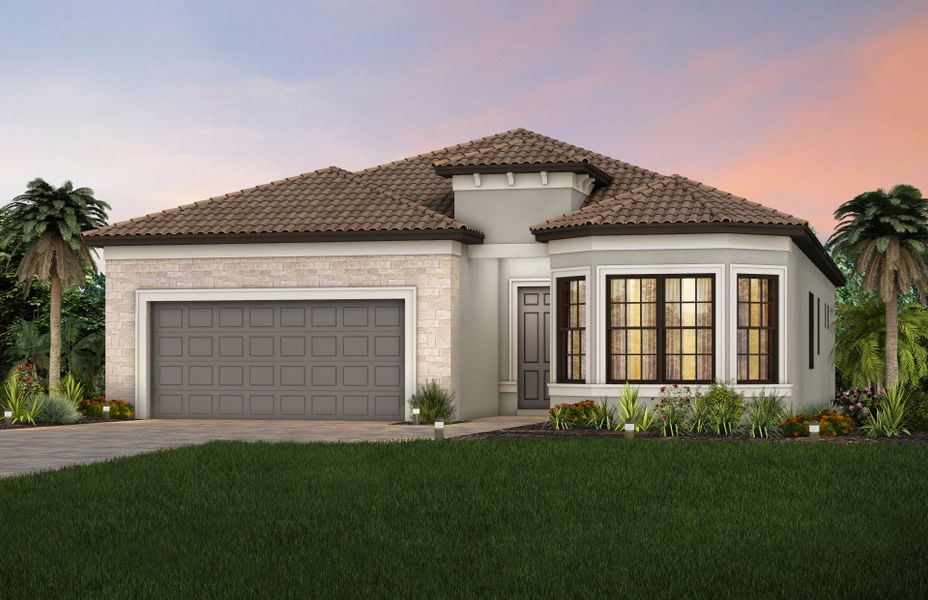 Exterior FM3 with optional stone