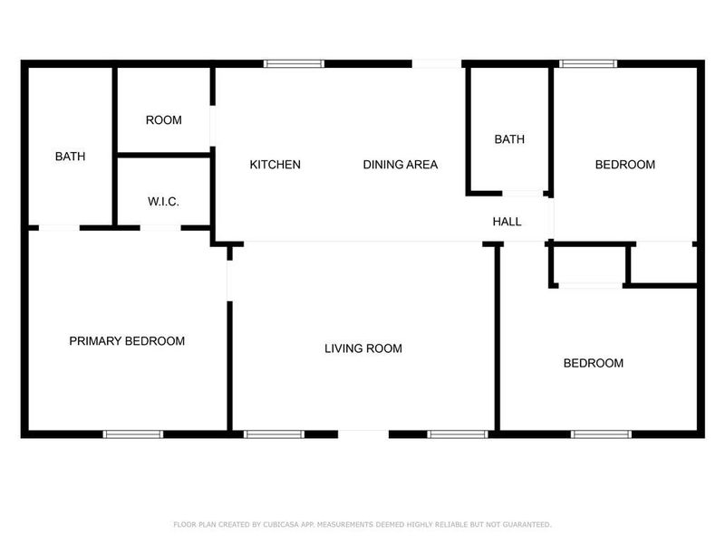 2D floor plan layout of this home in , Rome, GA (Image 3).