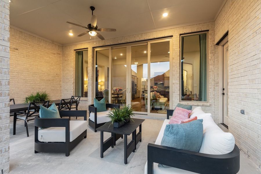 Representative Patio - some options shown Representative Patio - some options shown