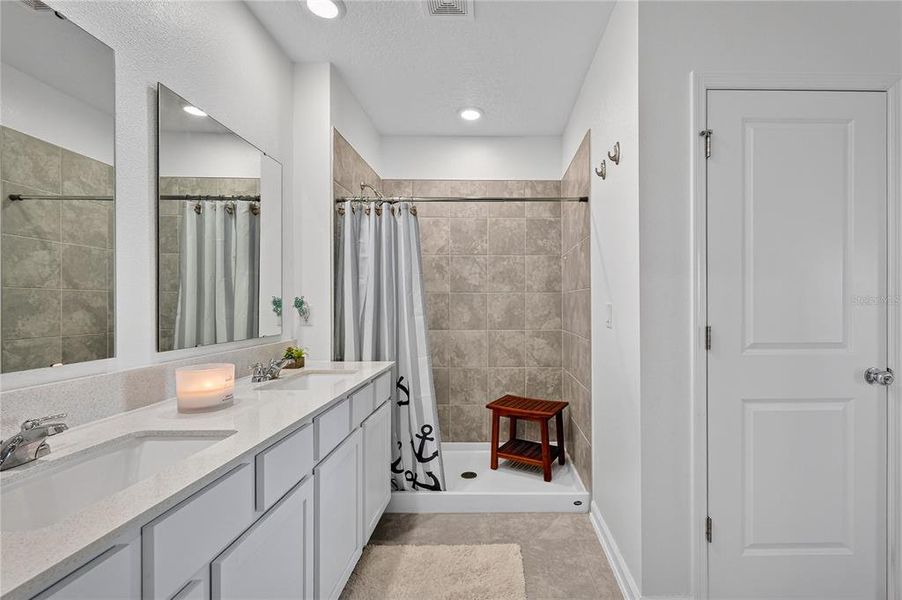 Furnished interior view inside a new home in Preserve at LPGA: Manor Collection, Daytona Beach (Image 19).