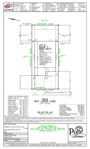 Plot Plan