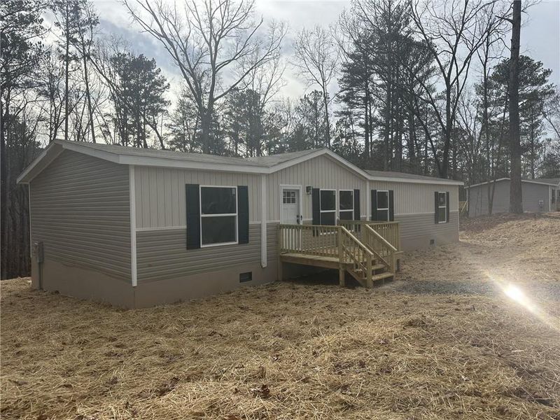 Exterior details and patio area of a home in , Talking Rock (Image 2). Exterior details and patio area of a home in , Talking Rock (Image 2).