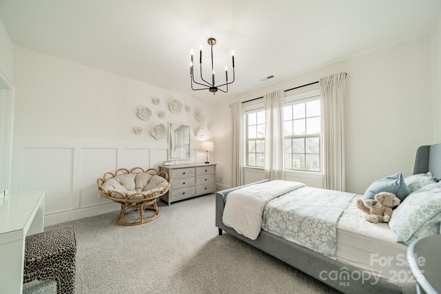 Furnished interior view inside a new home in , Waxhaw (Image 24).