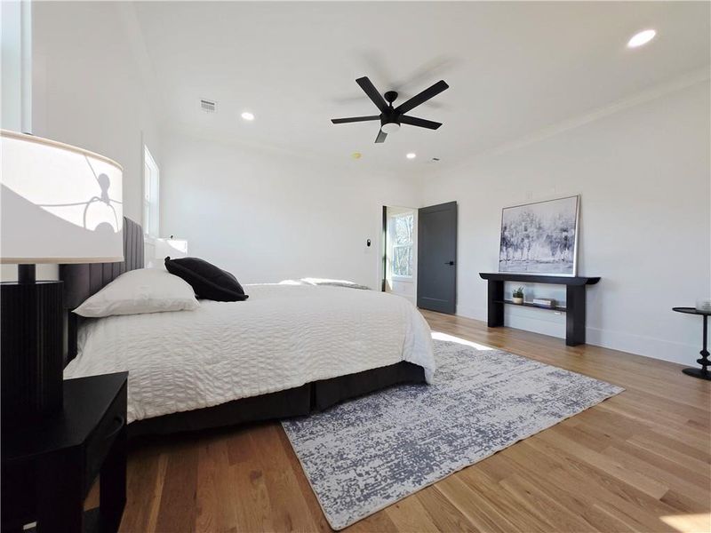 Furnished interior view inside a new home in , Atlanta (Image 57). Furnished interior view inside a new home in , Atlanta (Image 57).