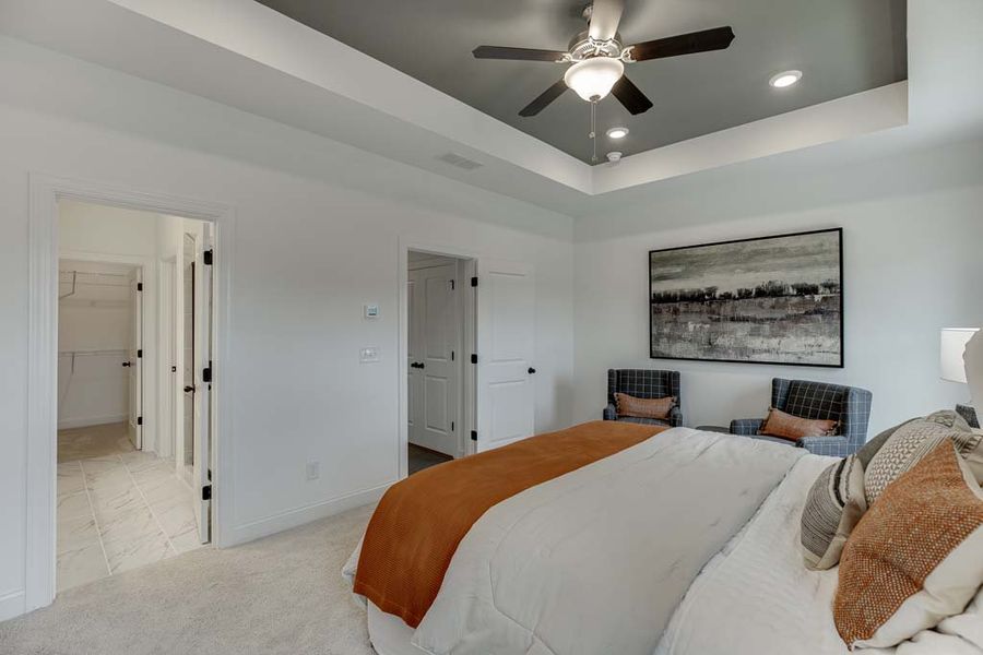 Representative furnished interior of a home built from the Archer by Ashton Woods in Reverie on Cumberland, Atlanta (Image 43).