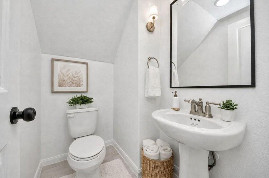 Furnished interior view inside a new home in , Houston (Image 8).
