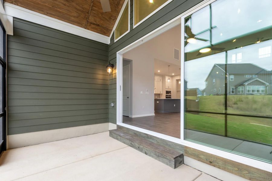 The Alton Outdoor Living Area