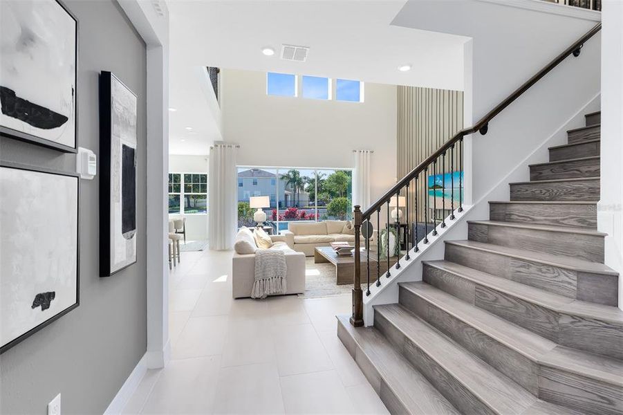 Furnished interior view inside a new home in Winter Grove, Winter Garden (Image 26).