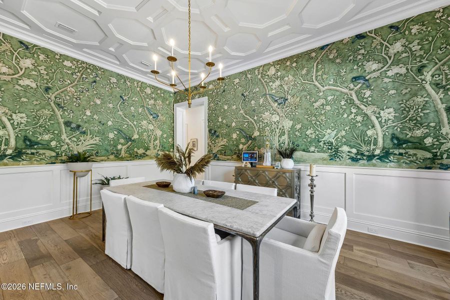 Furnished interior view inside a new home in , Jacksonville (Image 6).