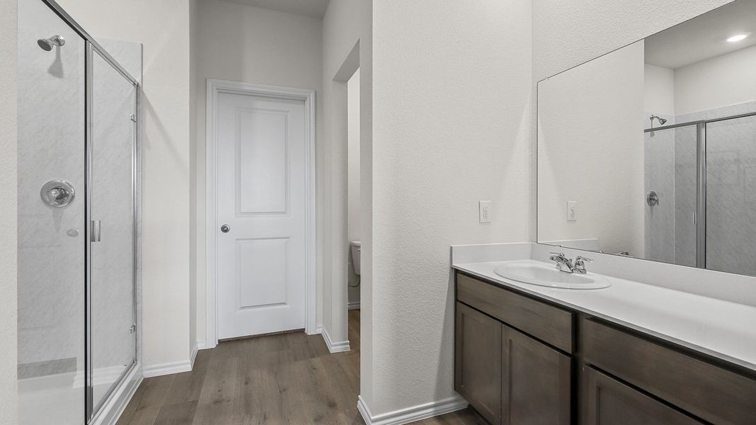 Furnished interior view inside a new home in Bluff Springs, Ferris (Image 16).