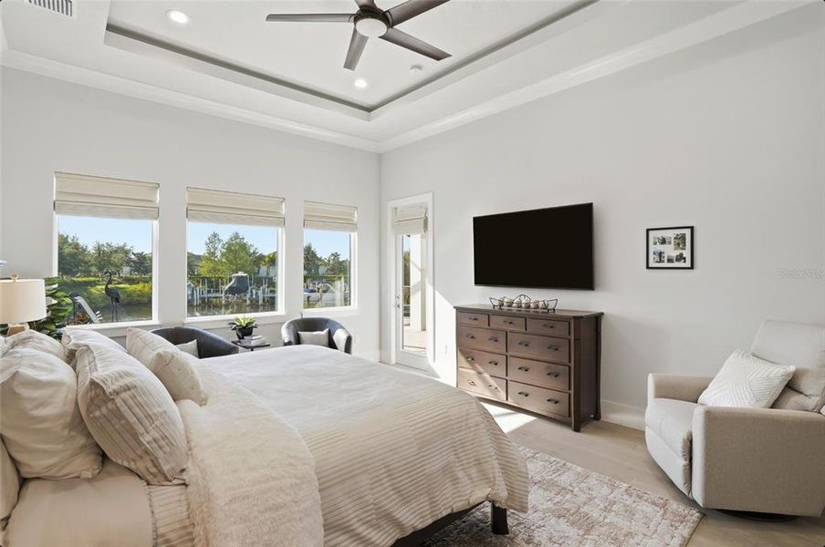 Furnished interior view inside a new home in , Parrish (Image 10).