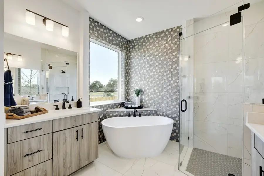 Representative furnished interior of a home built from the Jester by Scott Felder Homes in The Crossvine, Schertz (Image 10).