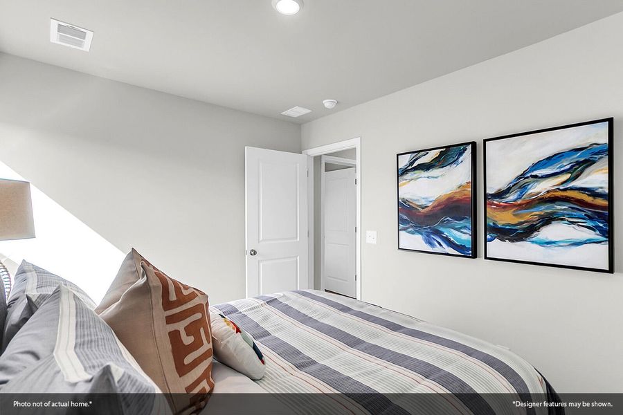 Furnished interior view inside a new home in Central Creek, Goose Creek (Image 15).