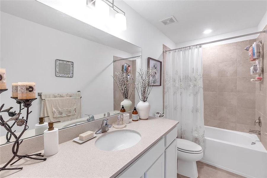 Furnished interior view inside a new home in , Parrish (Image 49).