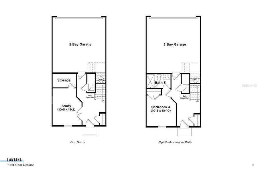 2D floor plan layout of this home in Parkview at Hamlin, Winter Garden, FL (Image 4). 2D floor plan layout of this home in Parkview at Hamlin, Winter Garden, FL (Image 4).