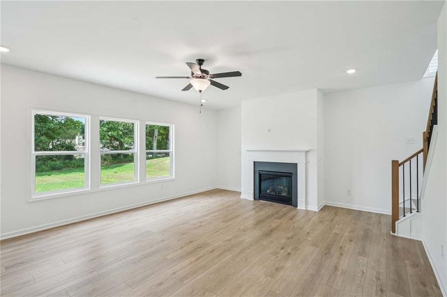 Spacious, unfurnished interior of a new home in The Estates at Casteel, Bethlehem (Image 15).