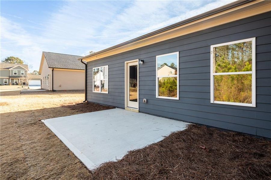 Exterior details and patio area of a home in , Lawrenceville (Image 3).