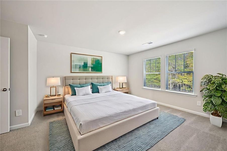 Furnished interior view inside a new home in , Conyers (Image 14).