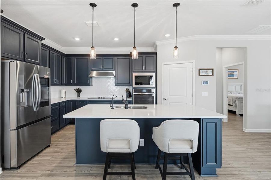 Furnished interior view inside a new home in , Kissimmee (Image 32).