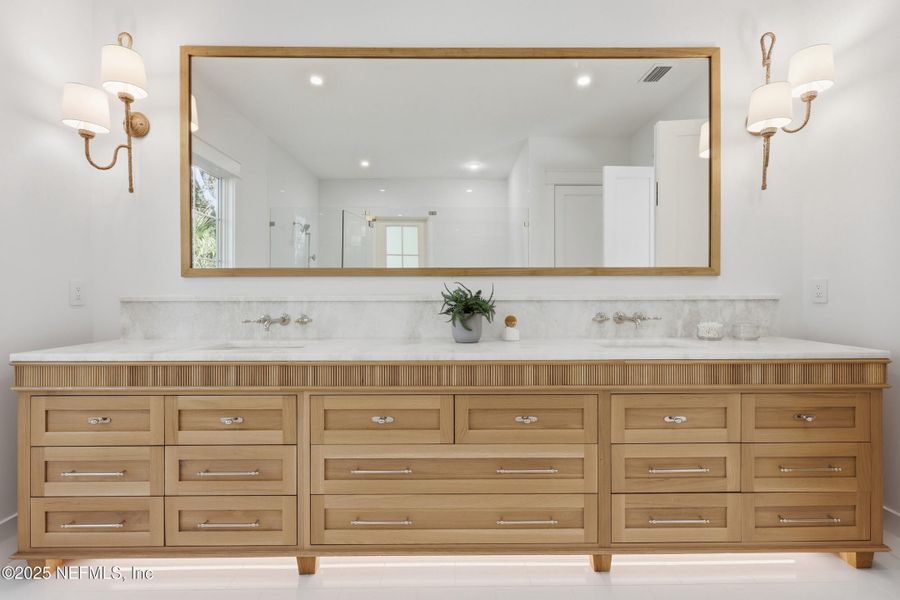 Furnished interior view inside a new home in , Ponte Vedra (Image 77).