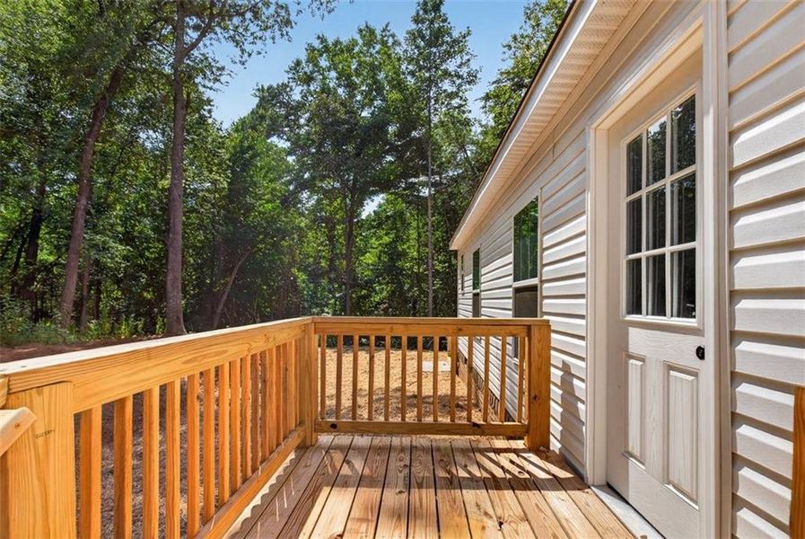 Exterior details and patio area of a home in , Canton (Image 23).