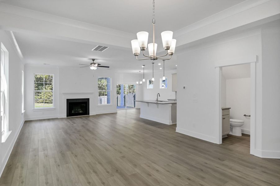 Spacious, unfurnished interior of a new home in Ashton Lakes, Lexington (Image 22).