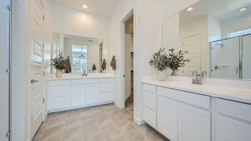 Owners bathroom interior