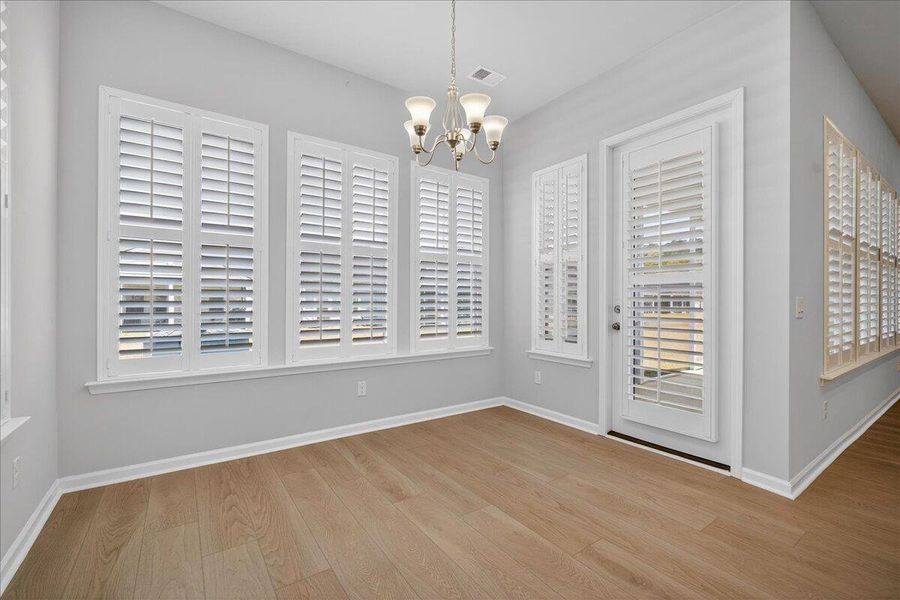 Spacious, unfurnished interior of a new home in Horizons at Summers Corner | 55+, Summerville (Image 27).