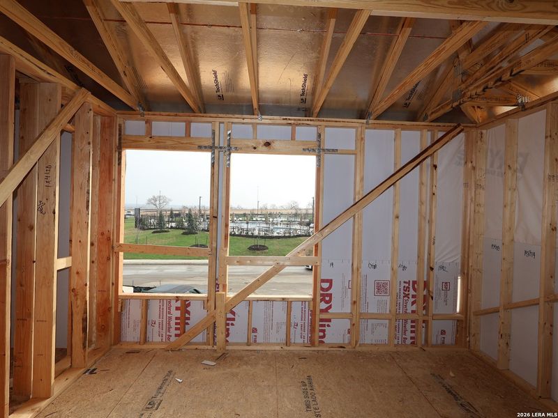 In-progress construction of a new home in Mesquite Ridge, San Antonio, TX (Image 35).