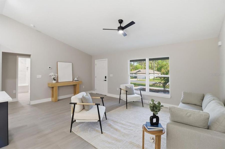Furnished interior view inside a new home in , Citrus Springs (Image 6).