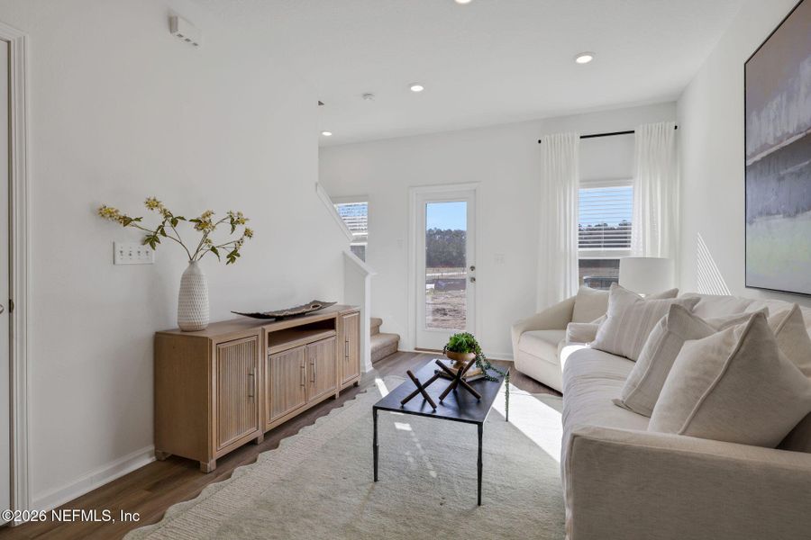 Furnished interior view inside a new home in , Jacksonville (Image 5).