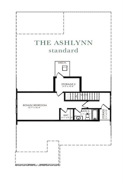 2D floor plan layout of this home in , Hiram, GA (Image 4).