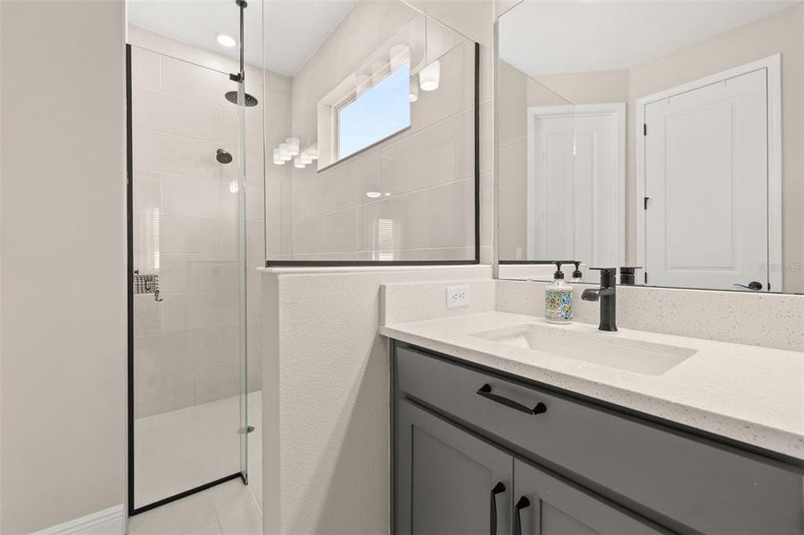 Furnished interior view inside a new home in Hartwood Landing, Clermont (Image 46).