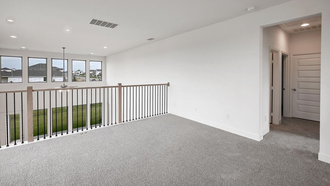 Spacious, unfurnished interior of a new home in Flora 50', Hutto (Image 21).