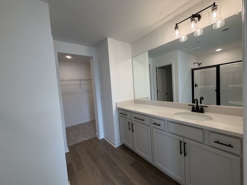 Furnished interior view inside a new home in Nexus Townhomes, Gallatin (Image 15). Furnished interior view inside a new home in Nexus Townhomes, Gallatin (Image 15).