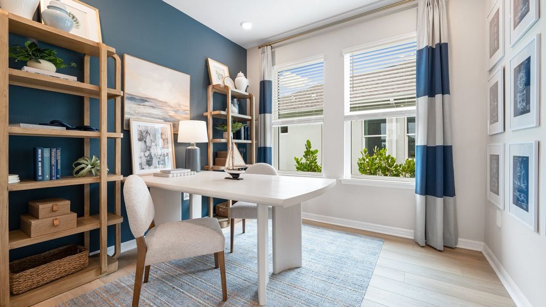 Representative furnished interior of a home built from the Anastasia by Taylor Morrison in Skye Ranch Community Group Page, Sarasota (Image 9). Representative furnished interior of a home built from the Anastasia by Taylor Morrison in Skye Ranch Community Group Page, Sarasota (Image 9).